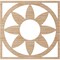 Ekena Millwork Blume Wood Fretwork Pierced Ceiling Medallion, Alder, 18"OD x 6 1/4"ID x 3/8"T CMWP18X18X0375BLAL - alternate 3